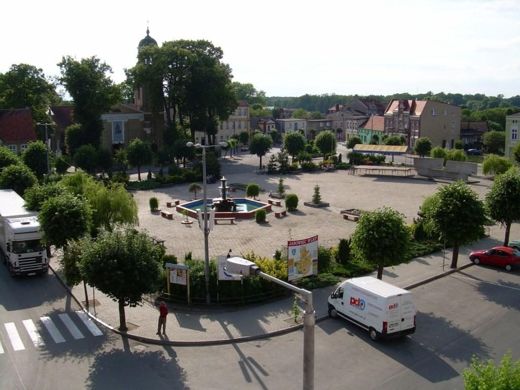 Rynek w Janowcu Wielkopolskim (plac Wolności)