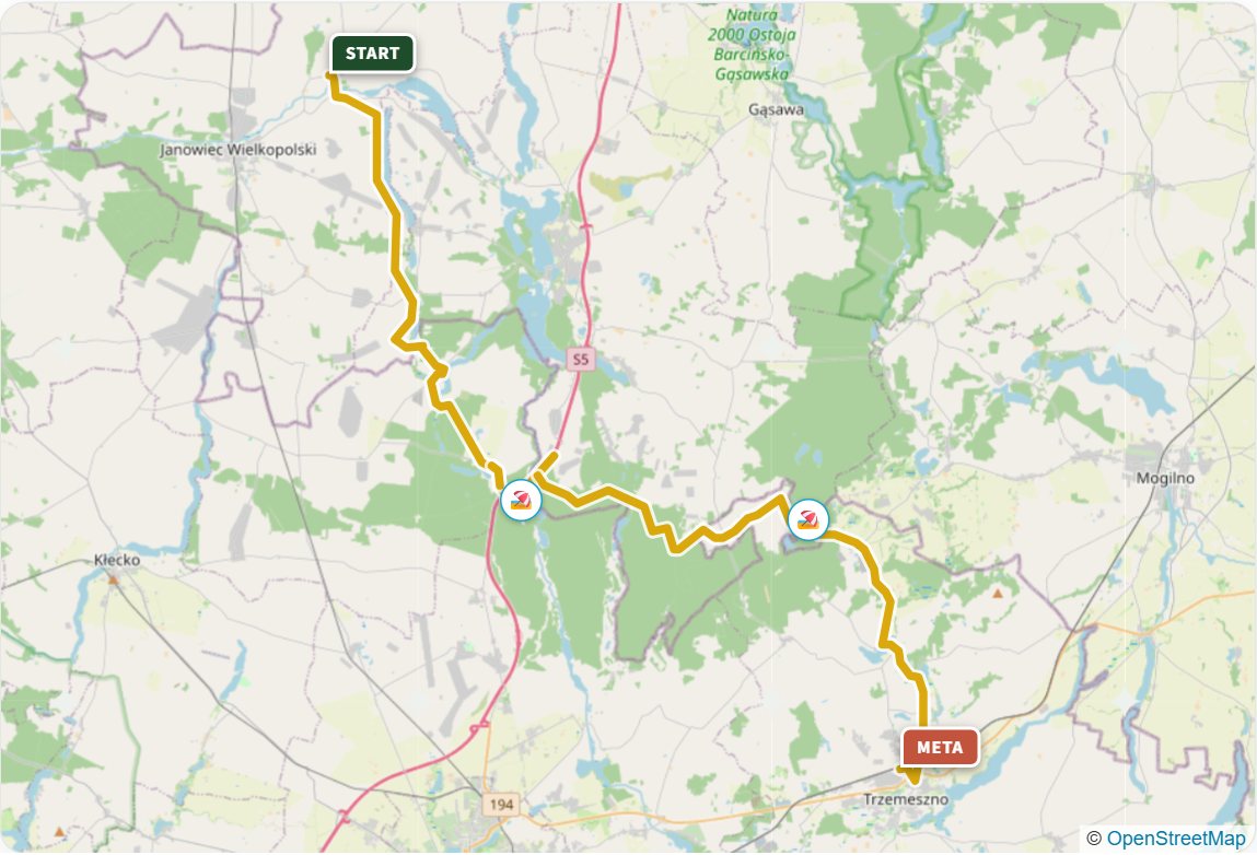 Hipolit Cegielski Trail (Szlak im. Hipolita Cegielskiego) - map