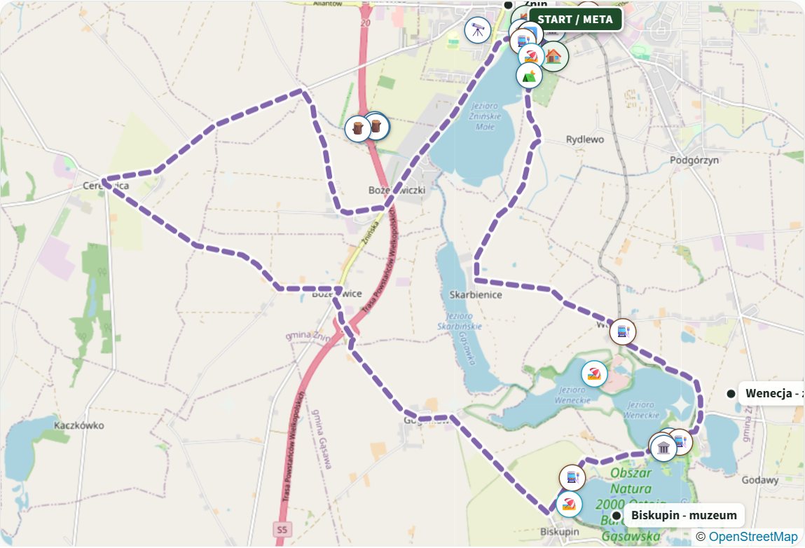 Museum Route - map