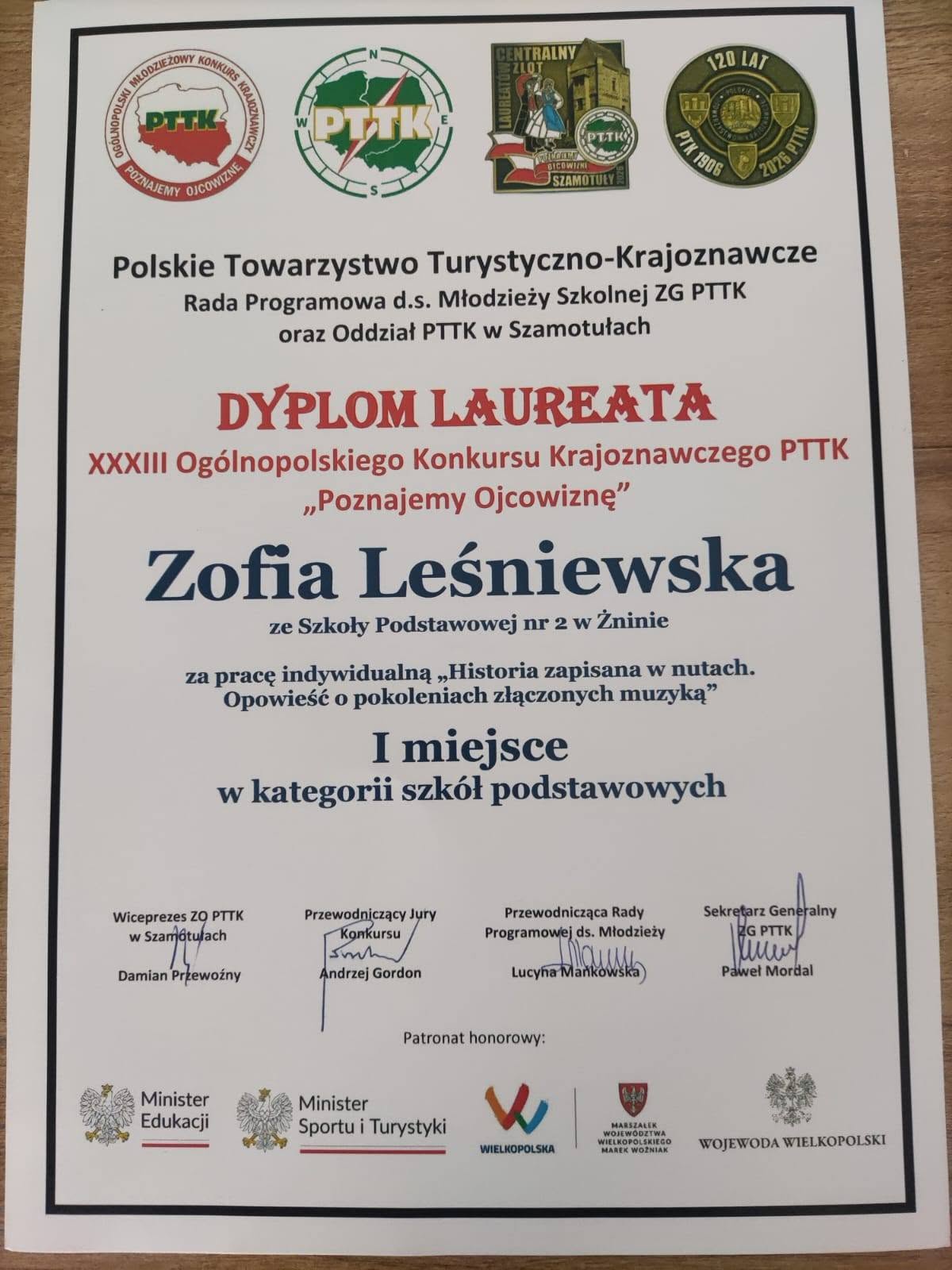 “Poznajemy Ojcowiznę” - success at the Central Winners' Gathering - photo 1