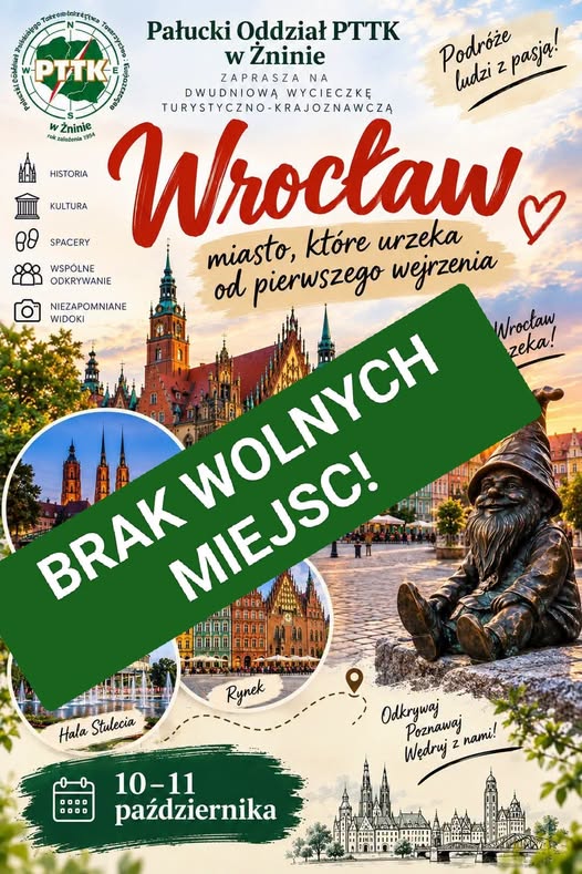 Wycieczka do Wrocławia (2 dni) - brak wolnych miejsc - zdjęcie 1